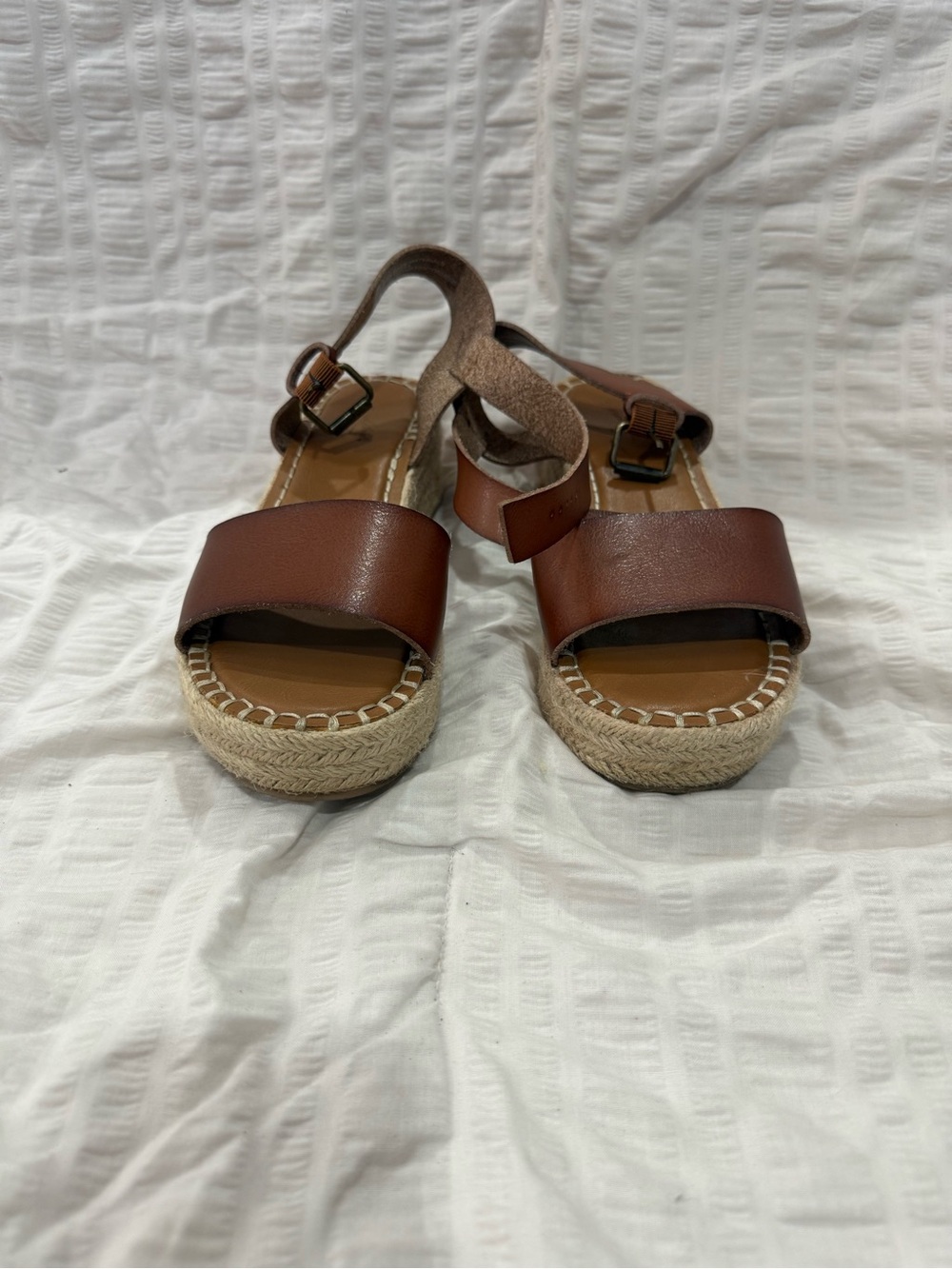 Target Brown Espadrille Platform Sandals